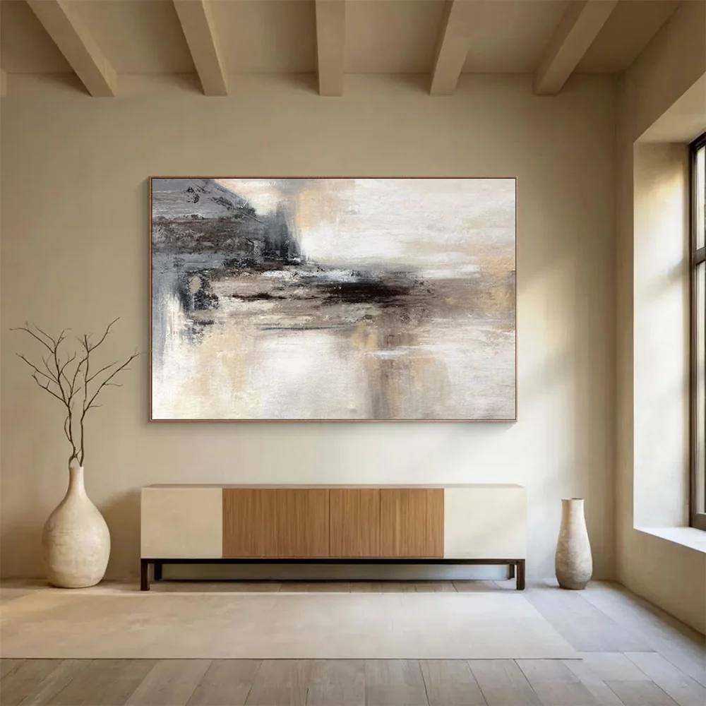 Tones Offices Scenic Abstract Canvas Artwork P55AY wall art